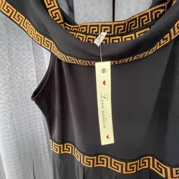 Love Nation Jumpsuit black color and copper details size Xl - Picture 6 of 13